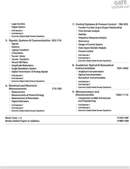 Arihant GATE Tutor Instrumentation Engineering Exam 2027 By Ankit Goel & Geetika | (English Medium)