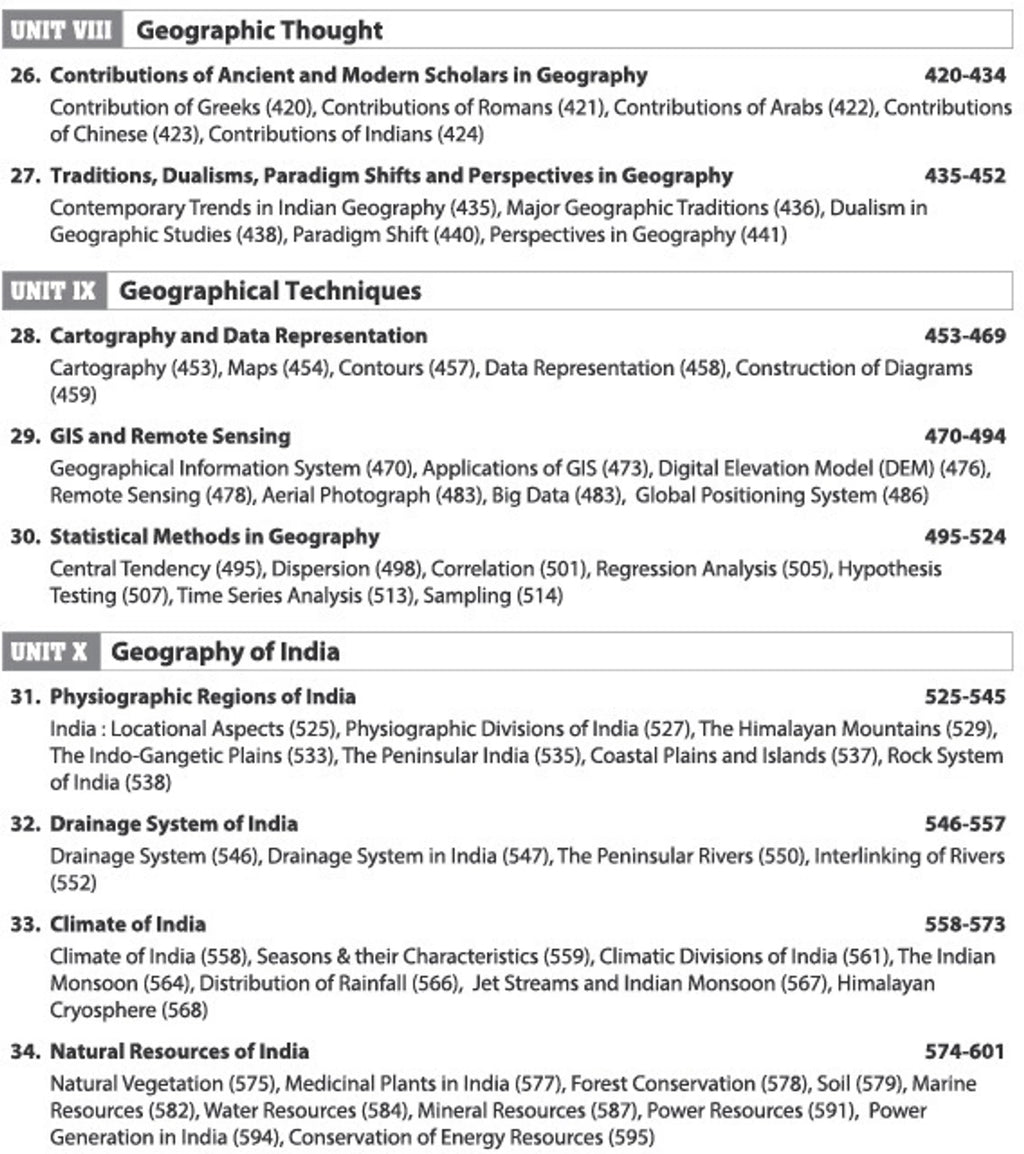 Arihant NTA UGC NET/JRF Geography Paper-2 (English Medium)