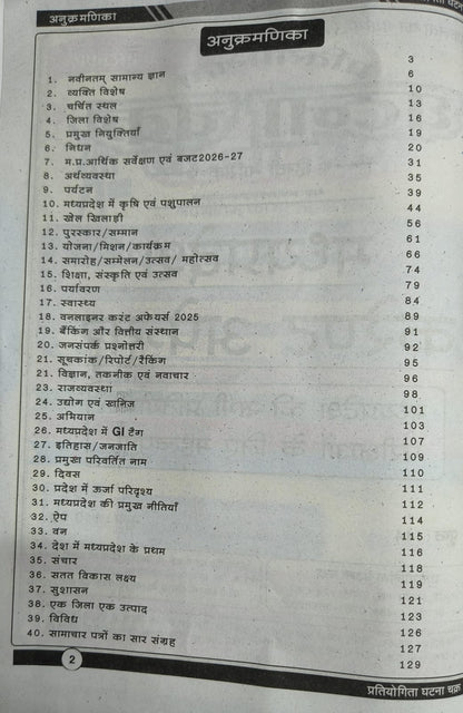 Ghatna Chakra MP Current Affairs 2026 (Hindi Medium)