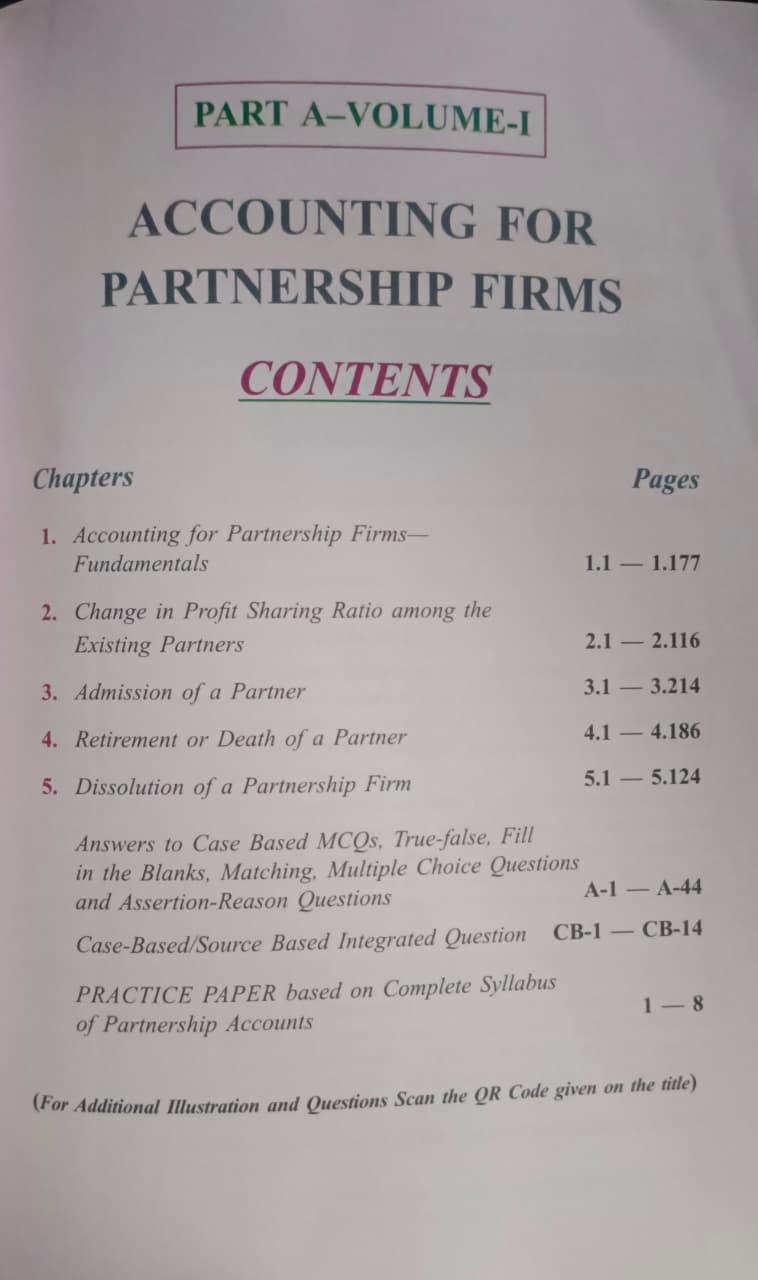 APC Books Accountancy Class 12 Part A Volume 1 by DK Goel (English Medium)