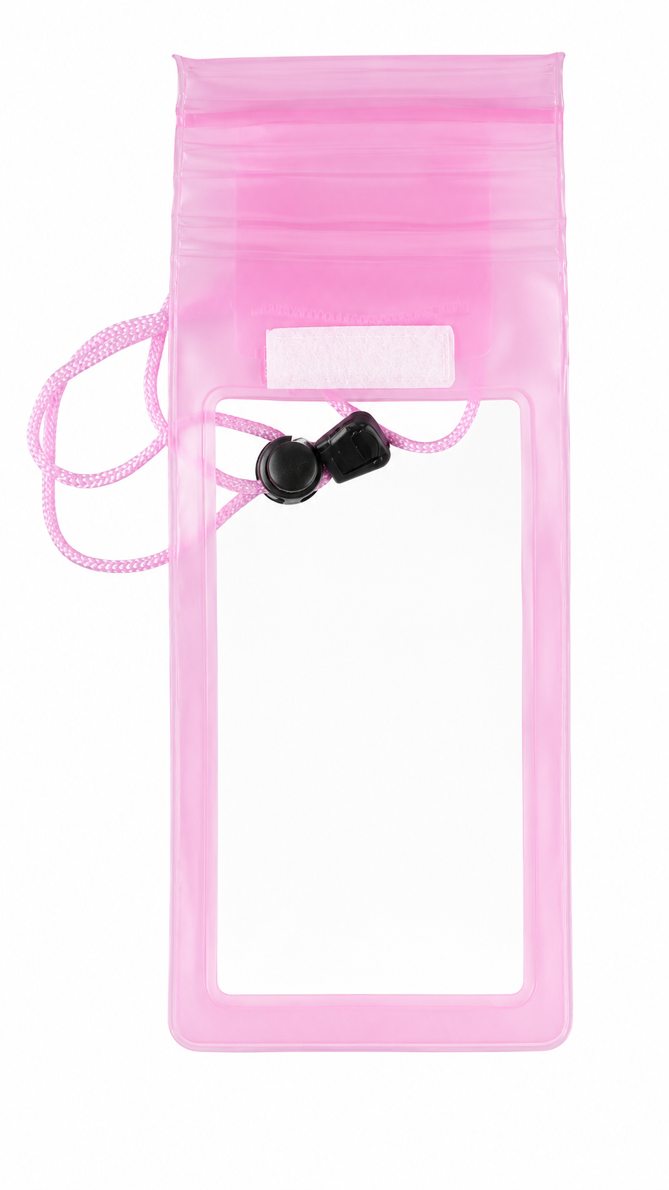 Universal Waterproof Mobile Phone Pouch with Neck Strap – Pink | Transparent Touch Screen Dry Bag