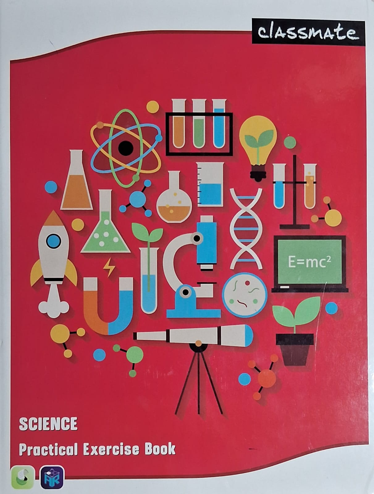 Classmate Science Practical Exercise Book – 168 Pages, Single Line/Blank