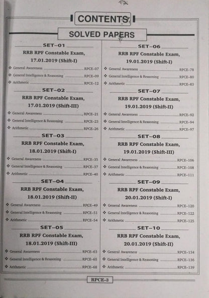 Kiran Publication RPF/RPSF Railway Constable Solved papers [ENGLISH]