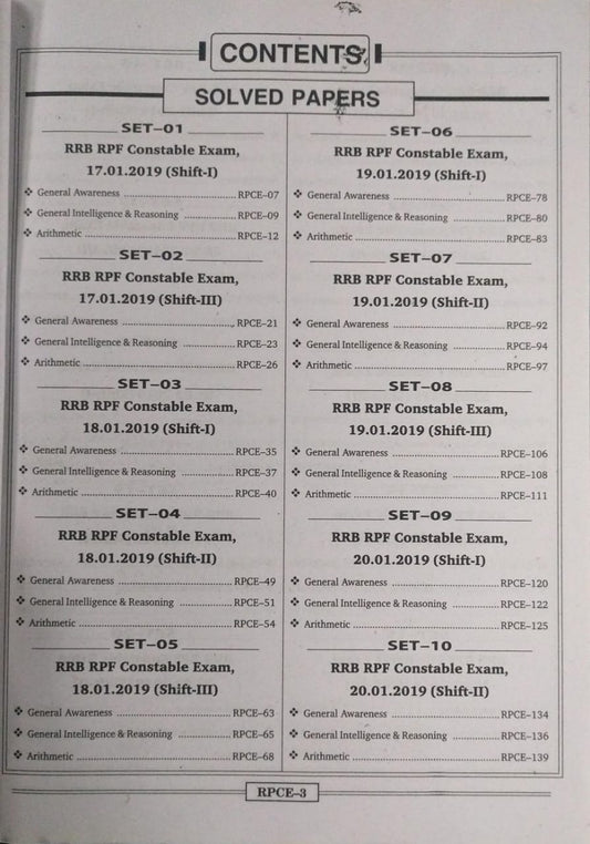 Kiran Publication RPF/RPSF Railway Constable Solved papers [ENGLISH]