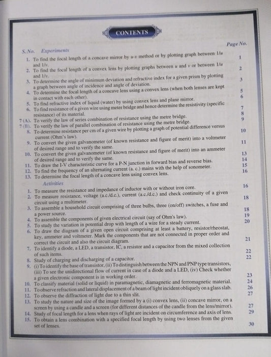 Shivalal Practical Physics Class 12 [English]