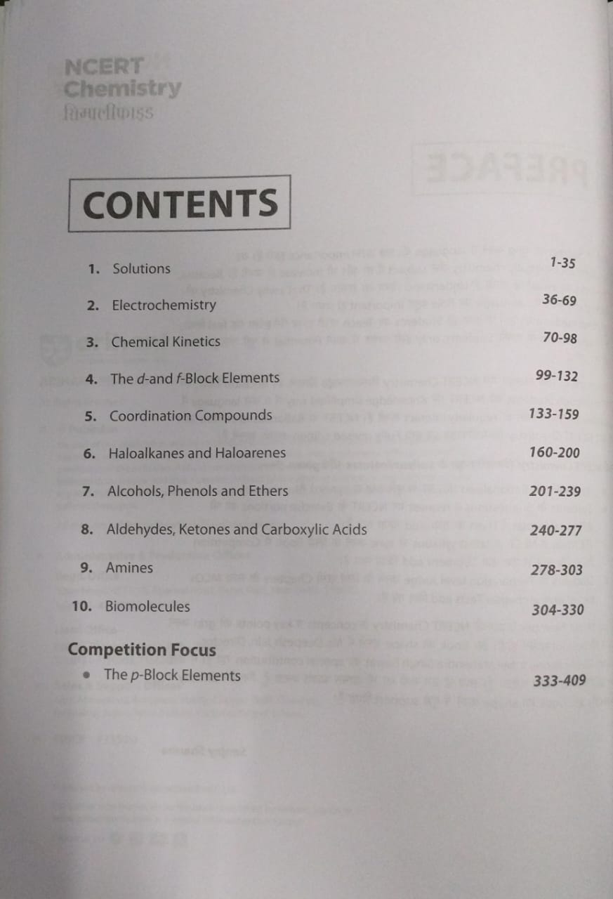 ARIHANT NCERT Class 12 Simplified Chemistry by Sanjay Sharma [B.L]
