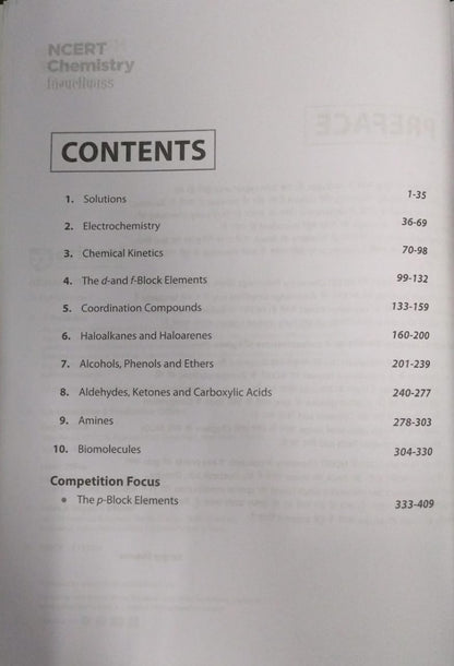 ARIHANT NCERT Class 12 Simplified Chemistry by Sanjay Sharma [B.L]