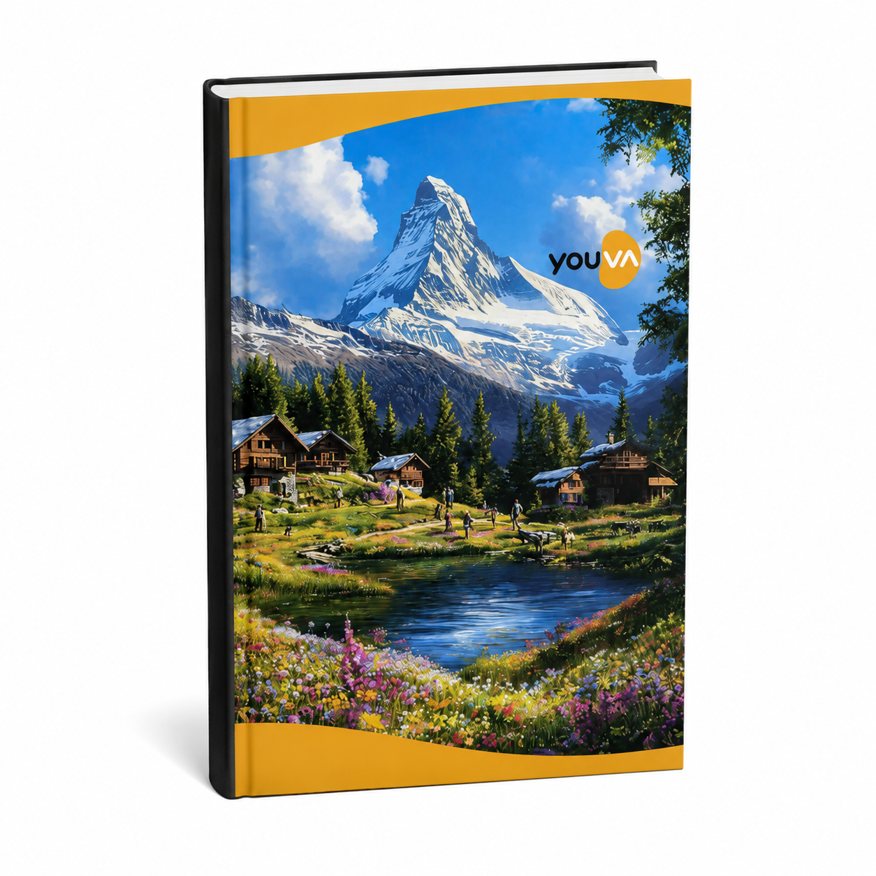 Youva Notebook 244 Pages – Soft Cover Long Book | Ruled Register