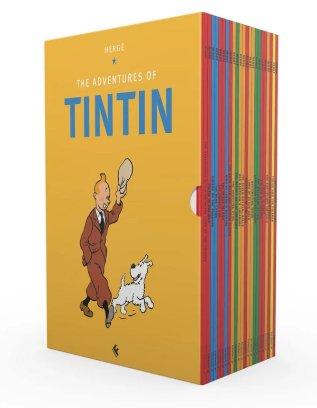 The Adventures of Tintin Complete Collection Novel Set By Hergé
