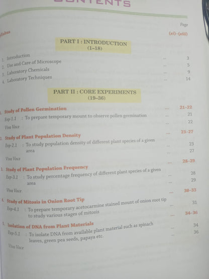 Laxmi Laboratory Manual in Biology – Class 11 th (English Medium)