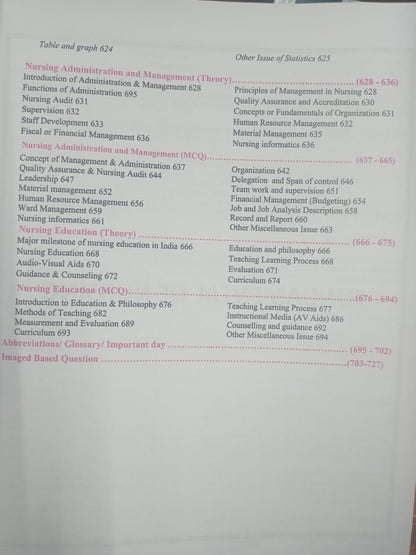 Aravali - Competitive Handbook of Nursing (Volume-1) by P R Yadav (5th Edition) English Medium