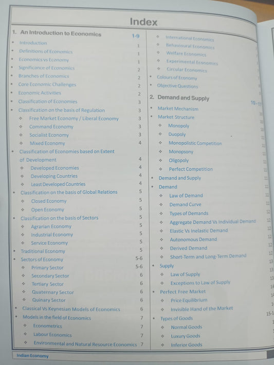 Cosmos - Indian Economy NCERT (Class 6–12) By Mahesh Kumar Barnwal(IPS) (Series-5) Edition 2026| English Medium