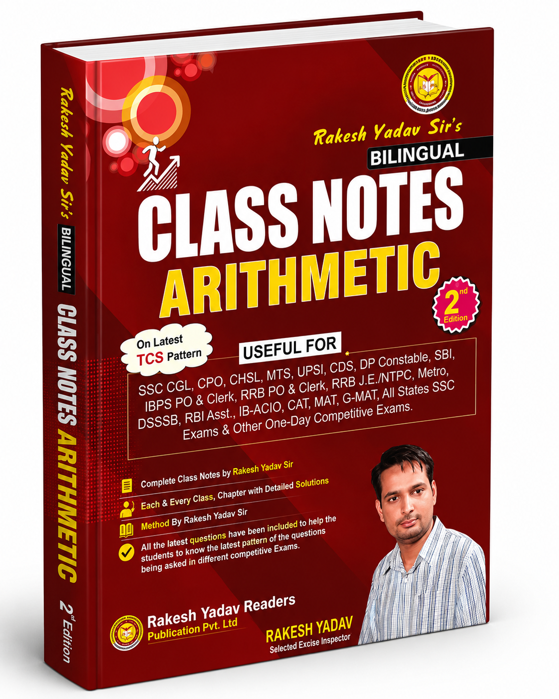 Rakesh Yadav Class Notes Arithmetic (2nd Edition) (Bilingual)