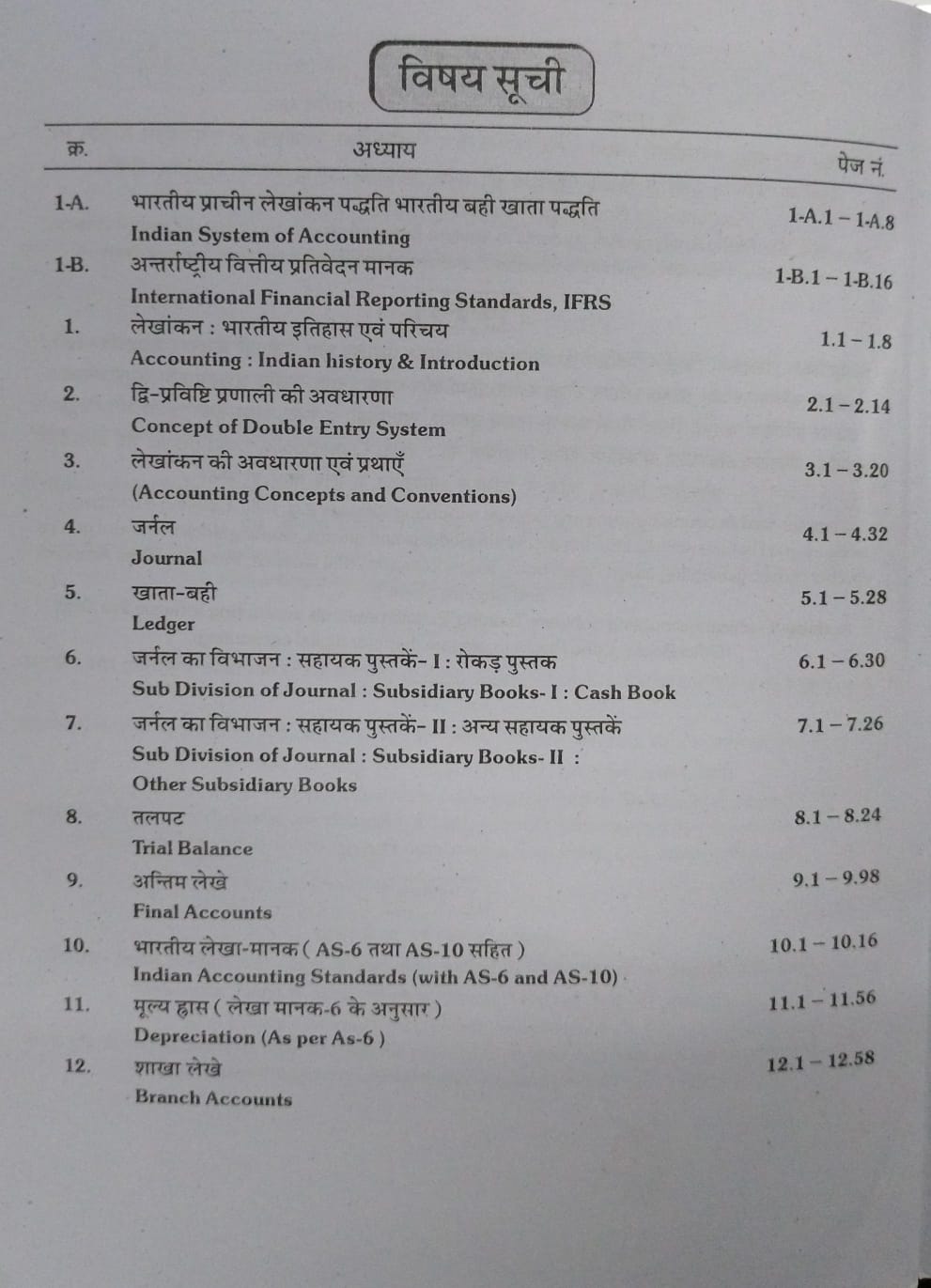 Yashraj – Vittiya Lekhankan (Financial Accounting) – B.Com 1st Year[Hindi]