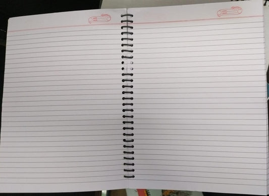 Ajanta A4 Spiral Notebook 400 Pages (Ruled)
