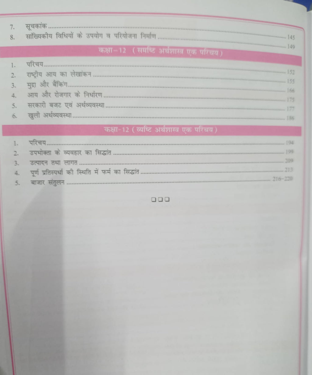 RBD Khan Sir NCERT X-Ray Saar Sangrah Arthshastra (Economics) Class 6–12 2026 (Hindi Medium)