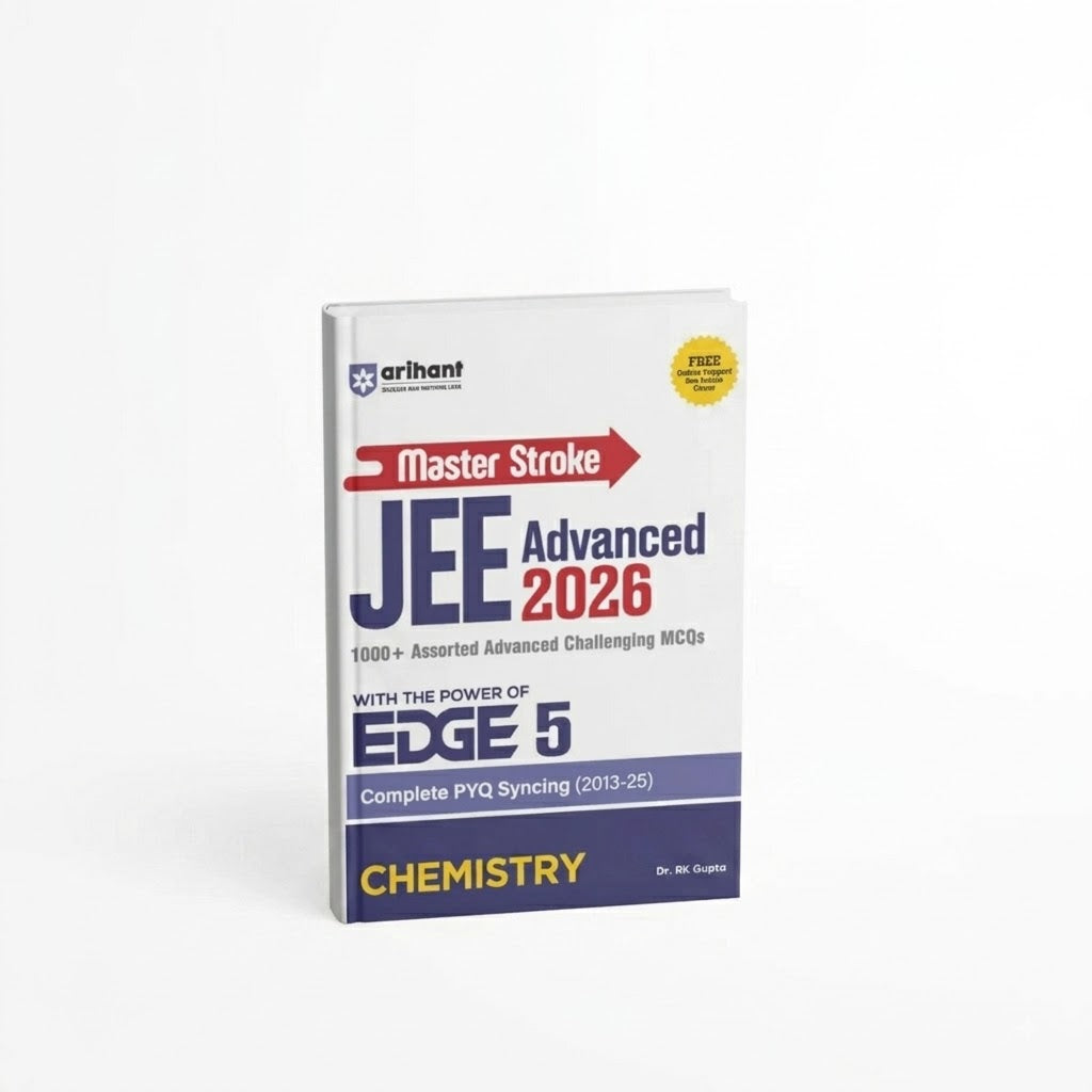 Arihant Master Stroke JEE Advanced 2026 Chemistry 1000+ Advanced MCQs with PYQs (2013–2025) (English Medium)