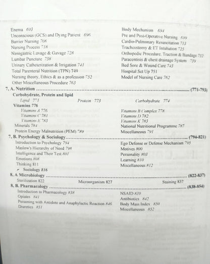Aravali - Competitive Handbook of Nursing by P.R. Yadav (Volume-2) 4th Edition (Bilingual)