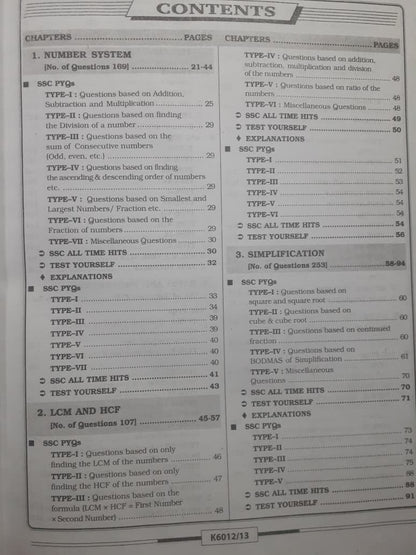 Kiran SSC 2027 Mathematics Solved Papers English Medium | Chapterwise & Typewise | 7500+ Objective Questions | Latest April 2026 Edition