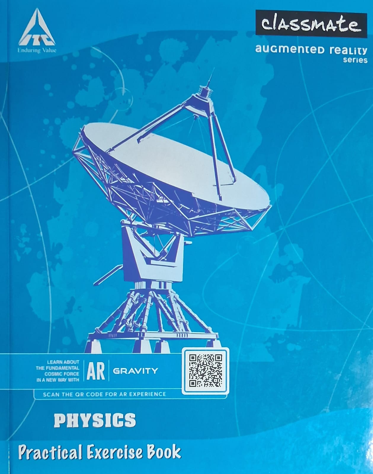 Classmate Physics Practical Notebook – 168 Pages, Single Line/Blank