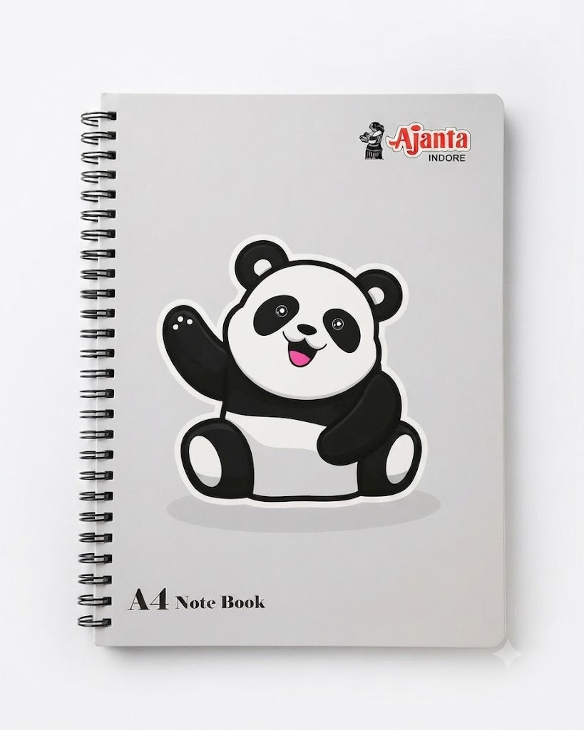 Ajanta Spiral Notebook (A4 Size, 200 Pages) Ruled