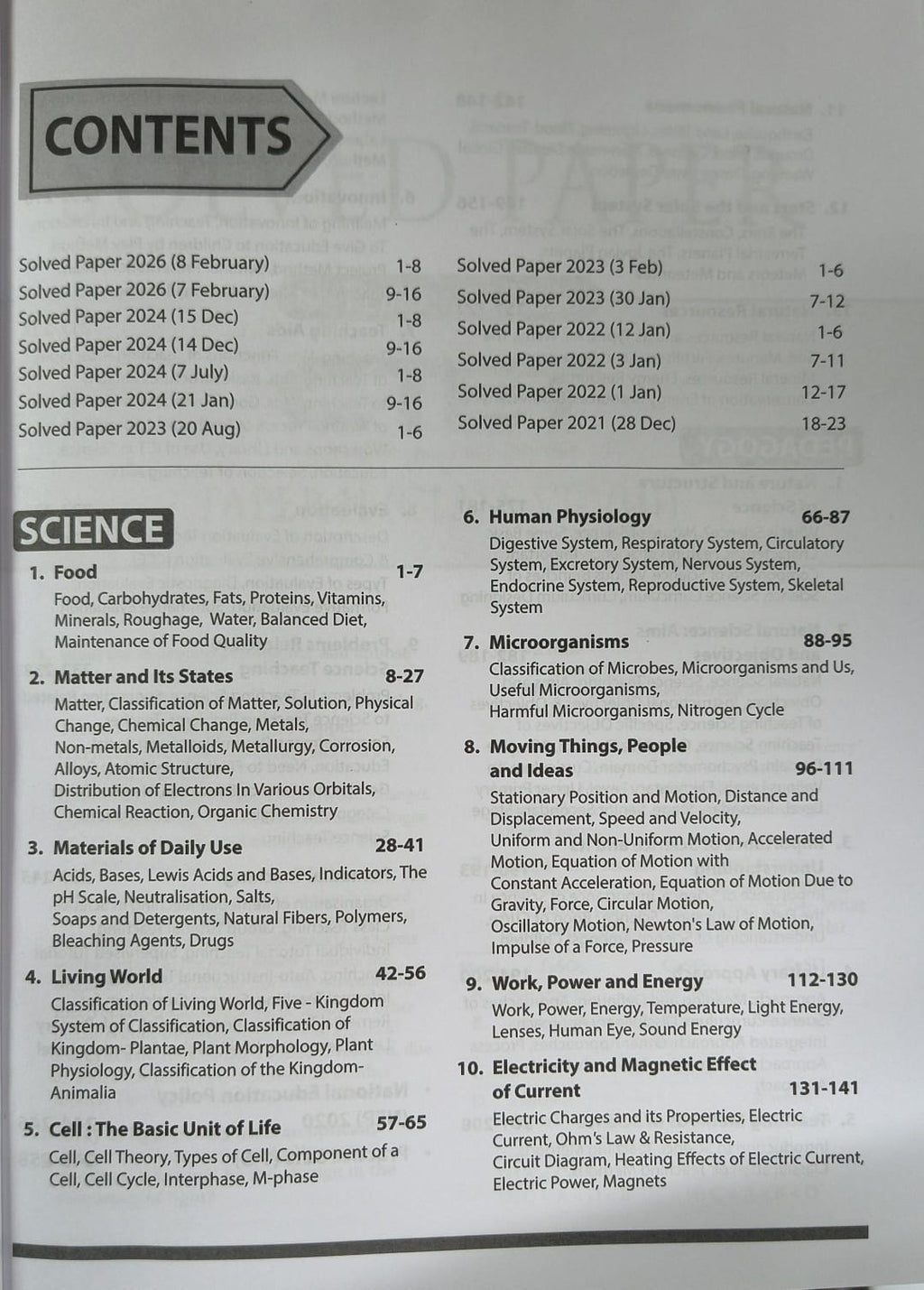 Arihant CTET & TETs Science & Pedagogy (Class 6 to 8) Edition 2026 (English Medium)