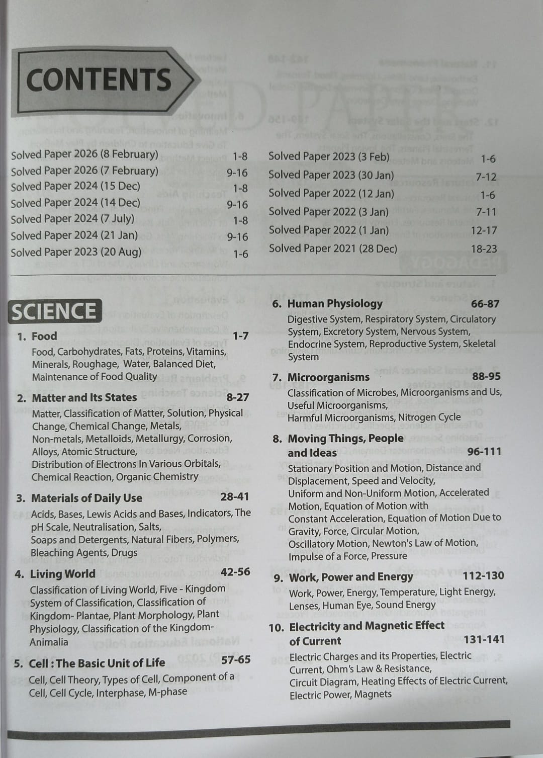 Arihant CTET & TETs Science & Pedagogy (Class 6 to 8) Edition 2026 (English Medium)
