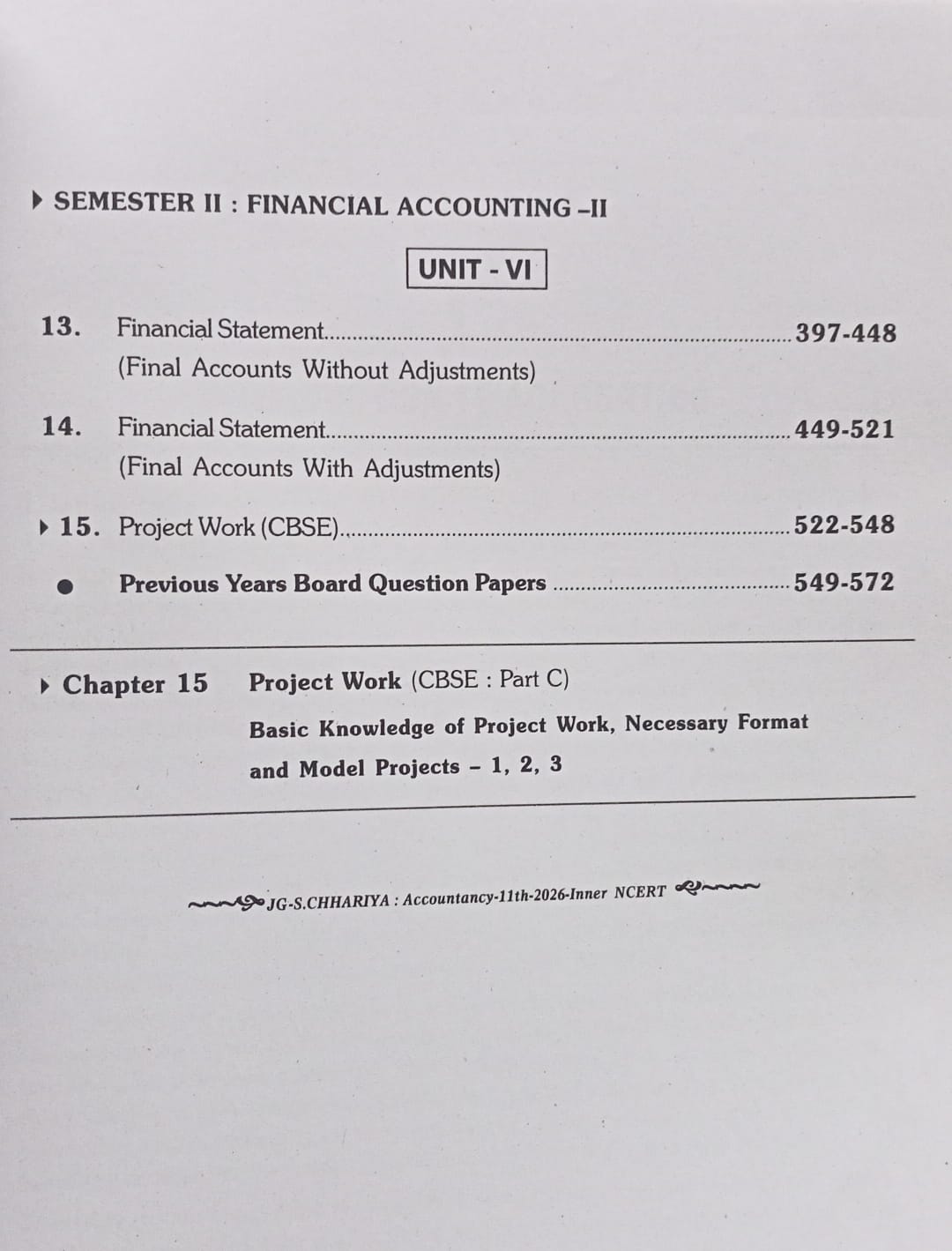 SPP Vivek Accountancy (With Project Work) Class 11th 2026 NCERT/CBSE By Rathi (English Medium)