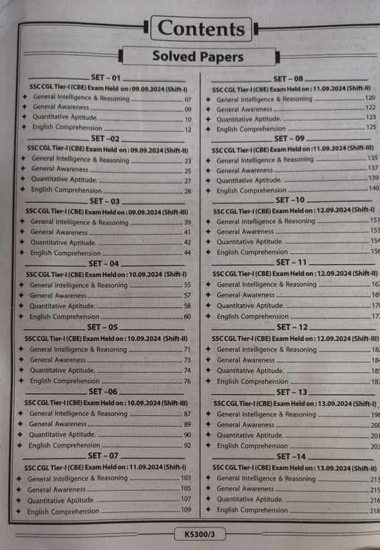 KIRAN SSC CGL Tier 1 & Tier 2 Solved Papers | Eduquity Pattern Ready [English Medium]
