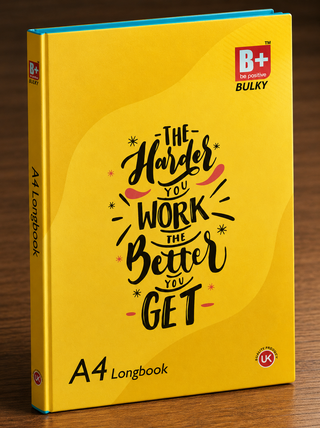 B+ A4 Long Notebook – 172 Pages