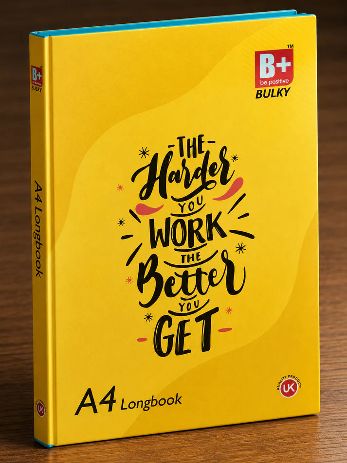 B+ A4 Long Notebook – 232 Pages