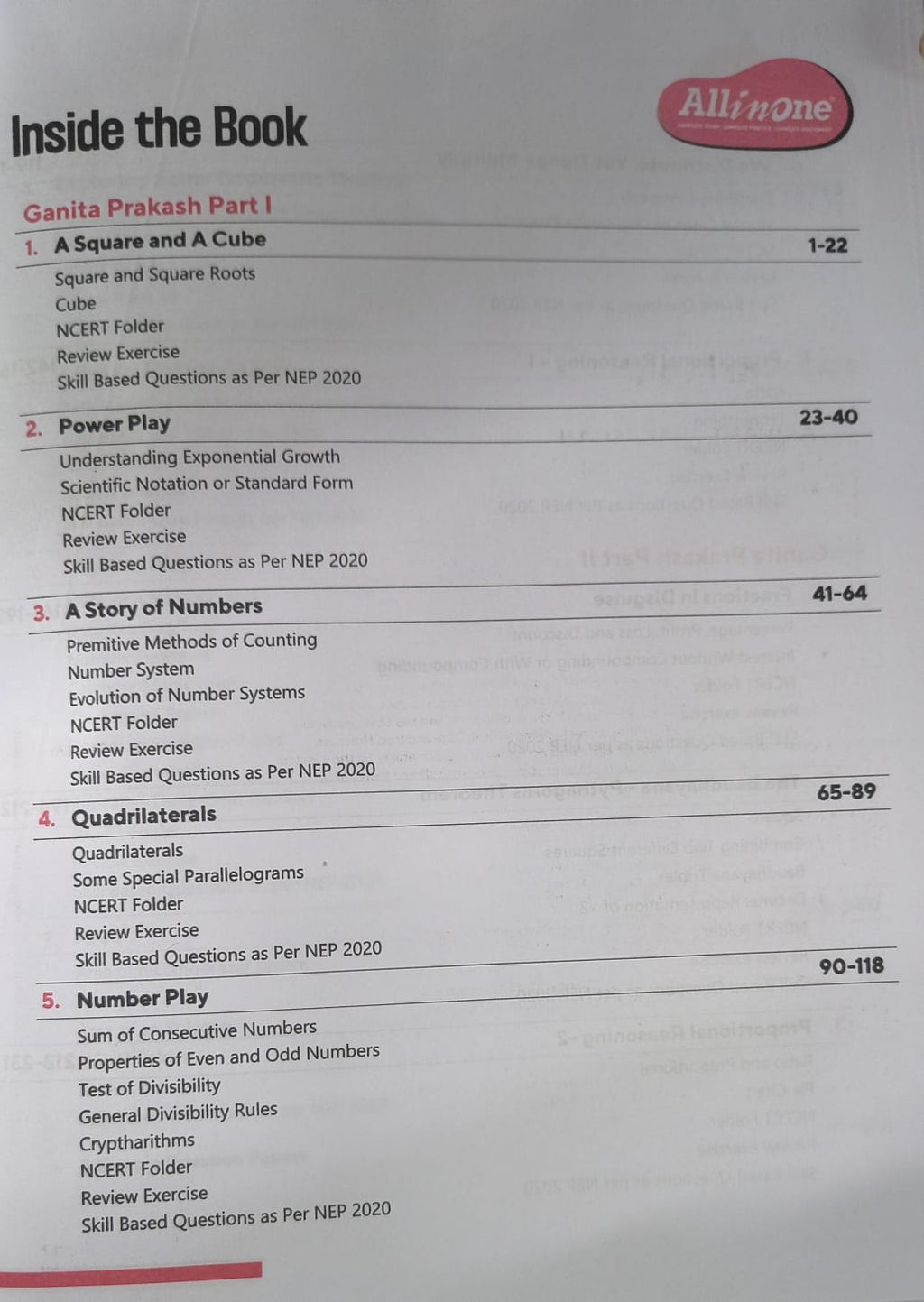 Arihant All in One Mathematics NCERT Class 8th [English]