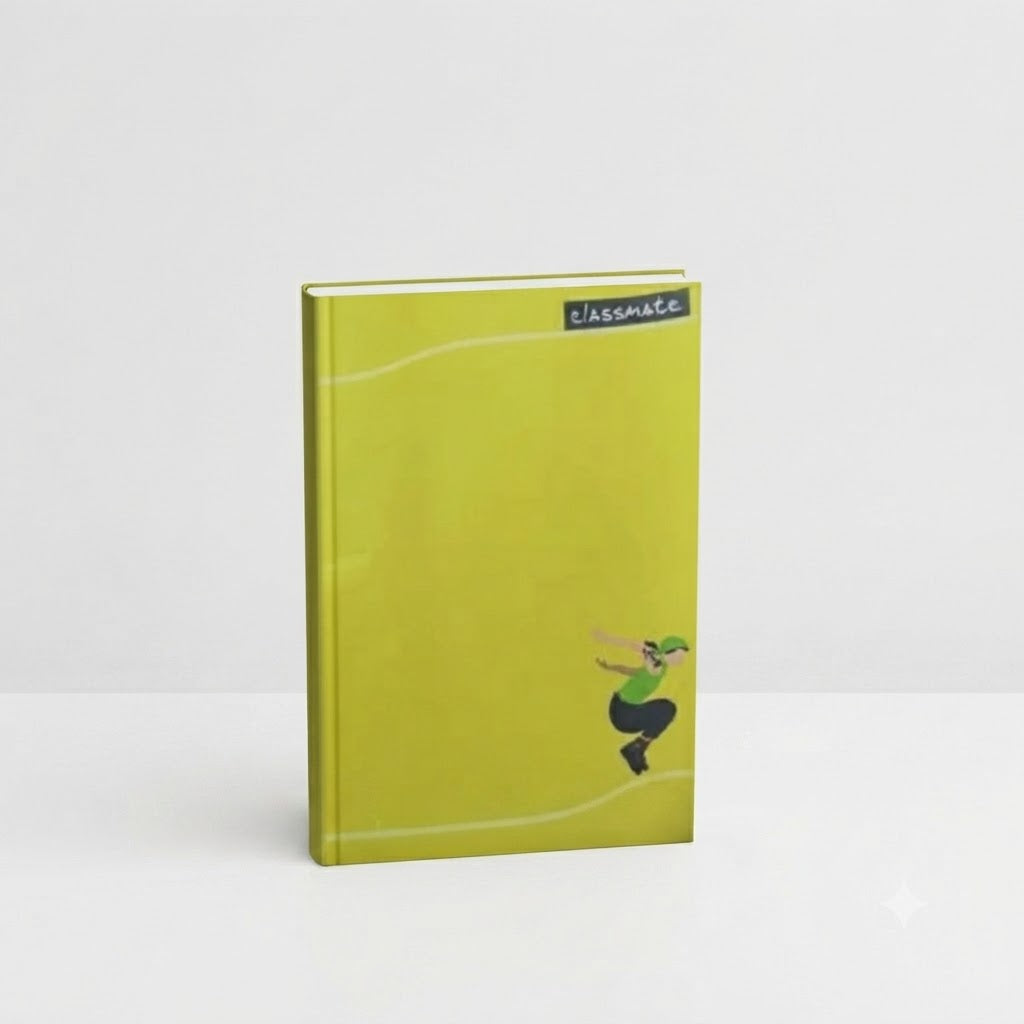 Classmate A4 Unruled Notebook | 240 Pages (Softcover)