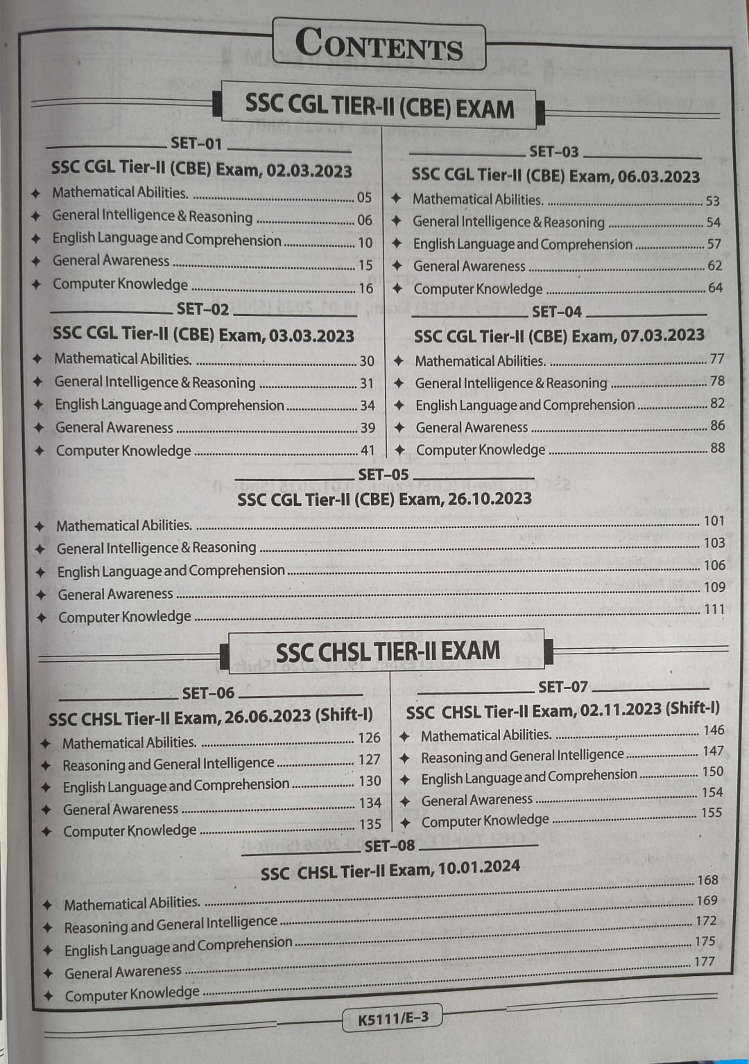 Kiran SSC CGL & CHSL Tier-2 Exam Solved Paper 13 Sets 2026 (English Medium)