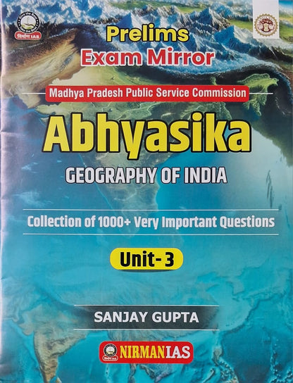 Nirman IAS MPPSC Pre Unit-3 Geography of India by Sanjay Gupta | 1000+Objective | English Medium