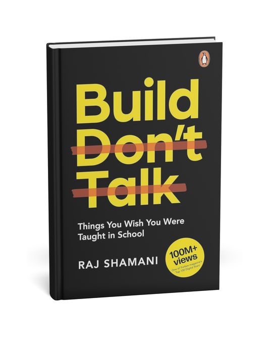 Build, Don’t Talk – Raj Shamani [English Novel]