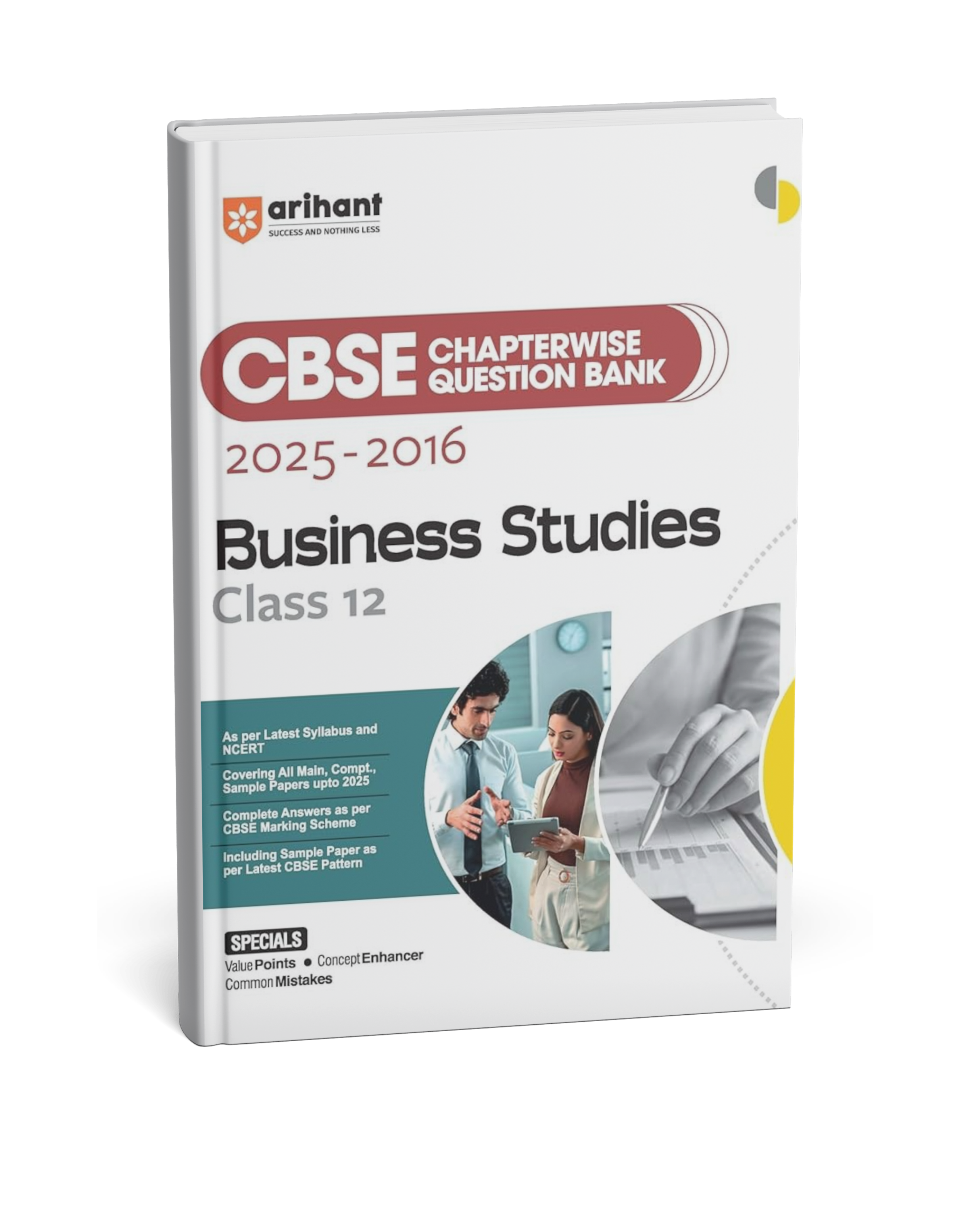 Arihant CBSE Chapterwise Question Bank 2025–2016 Business Studies Class 12 [English]