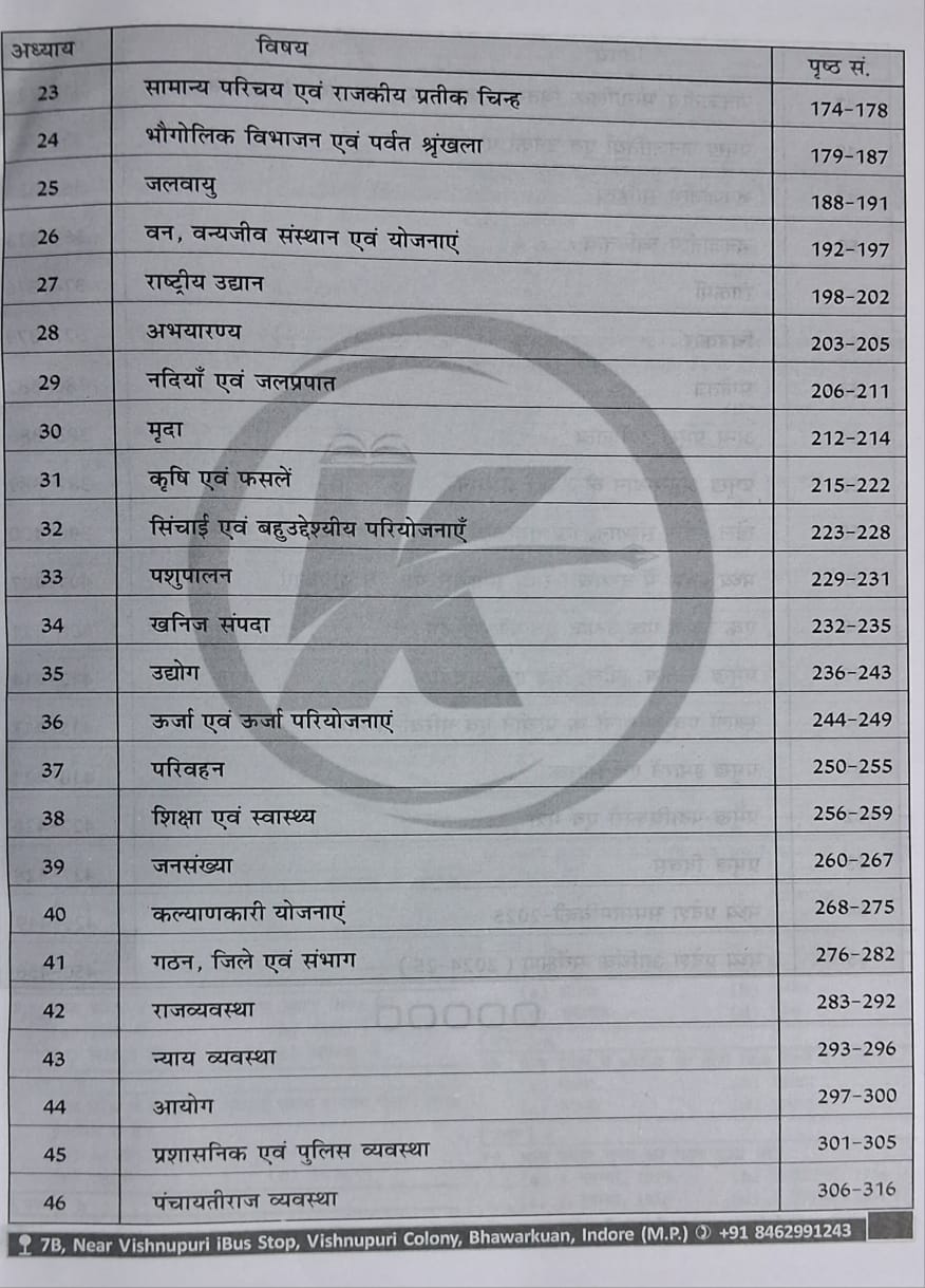 Karma IAS MPPSC Pre Ramban Abhyas Pustika — Madhya Pradesh Samanya Adhyayan (3900+ Questions) Hindi Medium