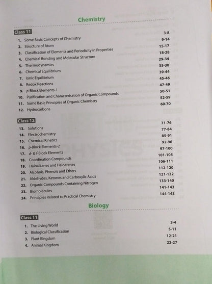 Arihant 13 Years NEET (UG) Physics, Chemistry & Biology Chapterwise Topicwise Solved Papers [English]