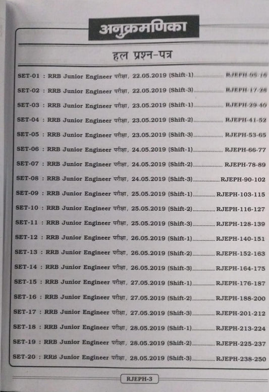 Kiran Publication Railway 1st Stage CBT solved papers [hindi]