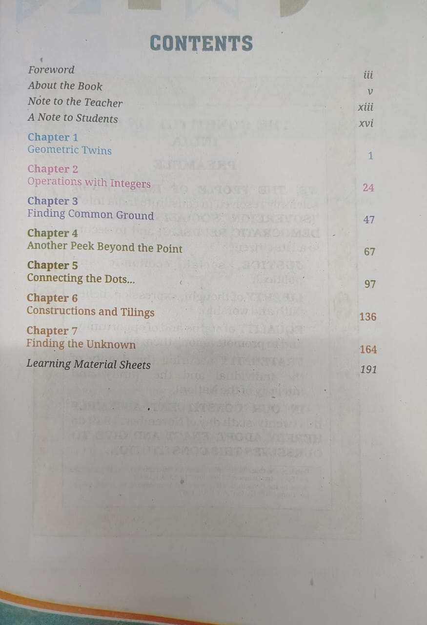 NCERT Ganita Prakash Textbook of Mathematics for Class 7 Part -2 (English Medium)