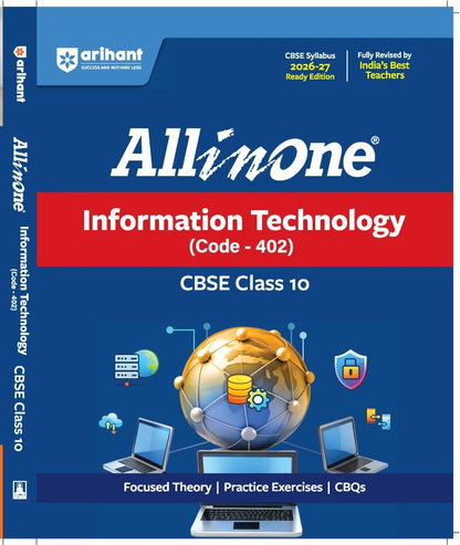 Arihant All in One Information Technology (Code 402) Class 10 CBSE 2026–27 Edition (English Medium) New Syllabus
