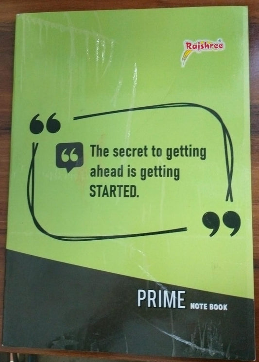 Rajshree A4 Size Prime Notebook – 200 Pages