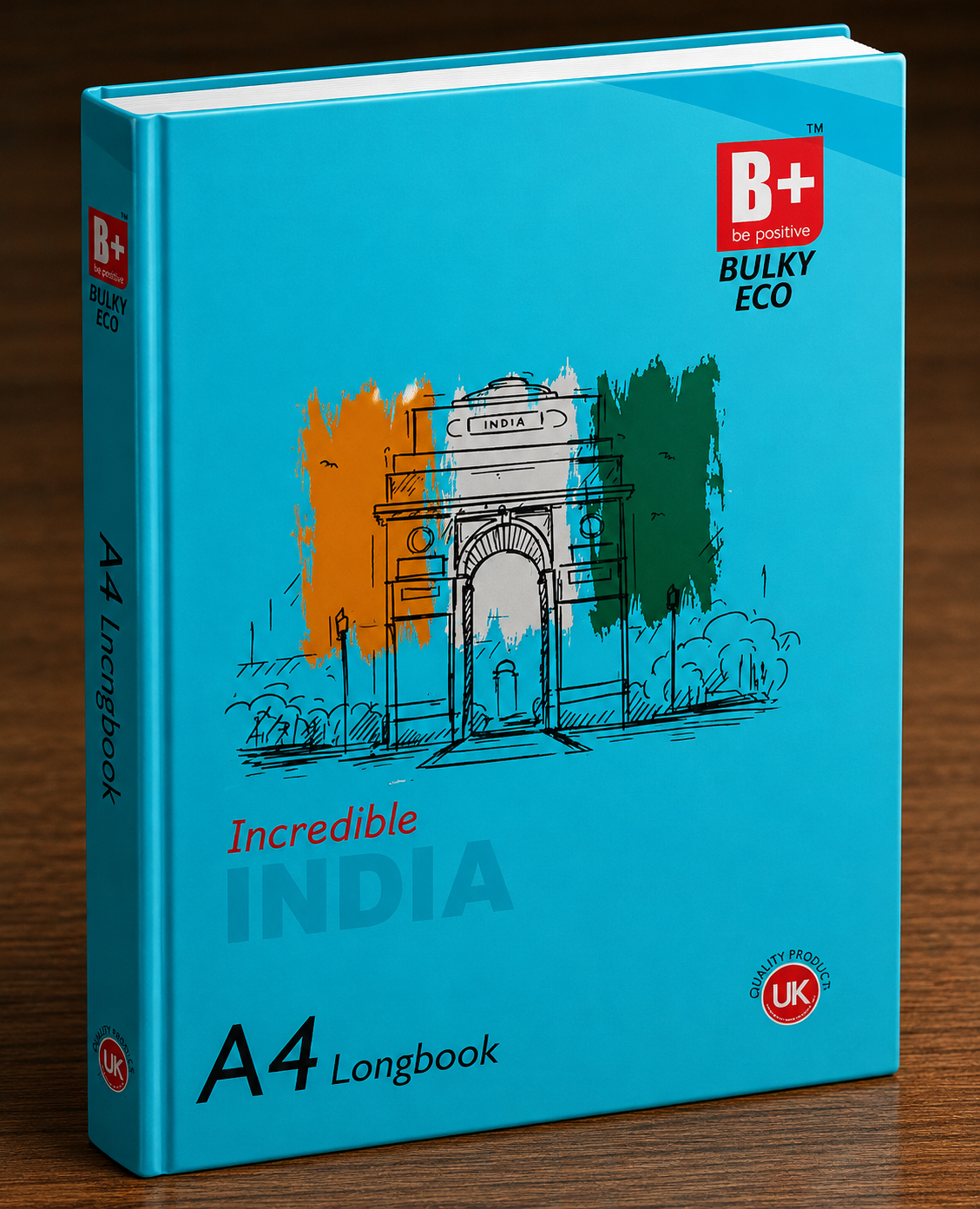 B+ A4 Long Notebook – 212 Pages