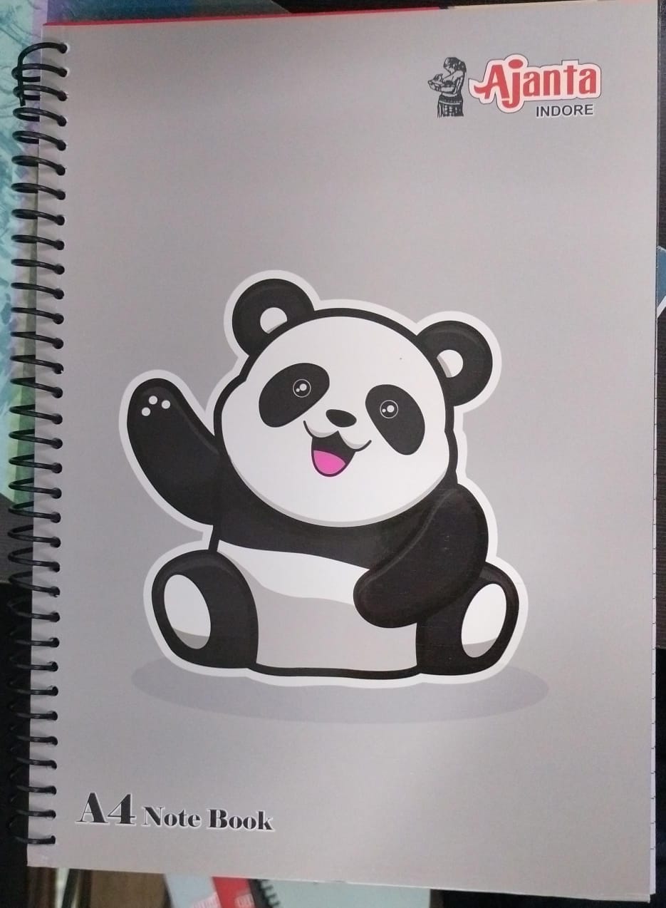 Ajanta Spiral Notebook A4 Size 200 Pages Ruled B3books ajanta-spiral-notebook-a4-size-200-pages-ruled-b3books