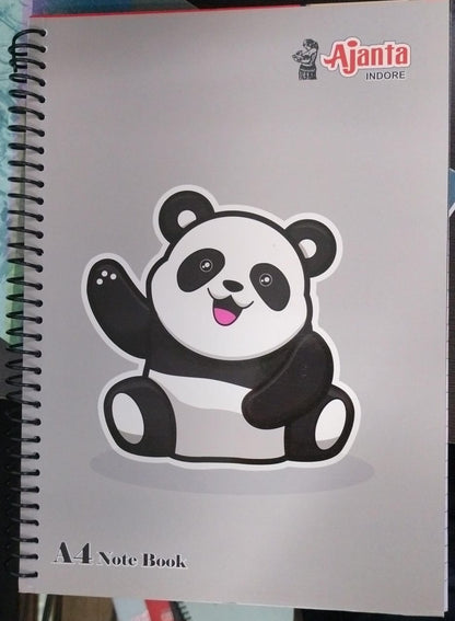 Ajanta Spiral Notebook (A4 Size, 200 Pages) Ruled