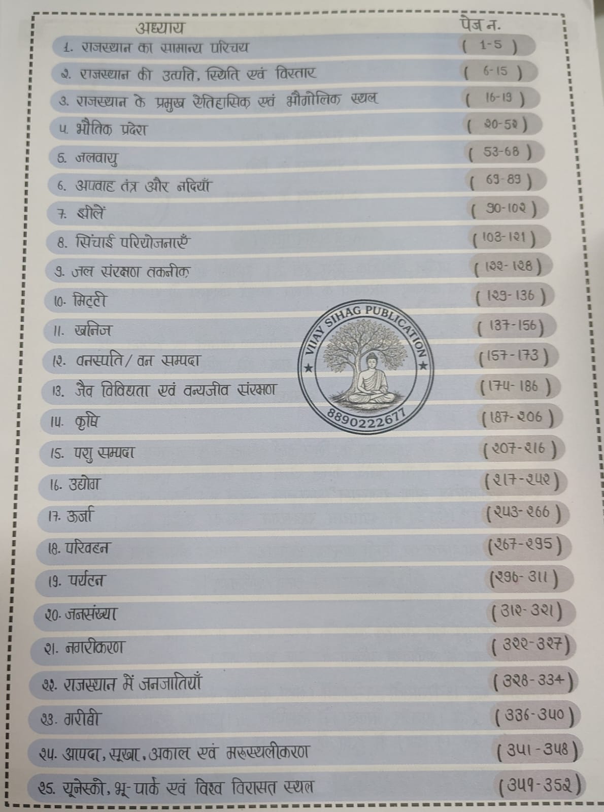 Vijay Sihag Rajasthan Bhugol 2.0 - 2026 Edition By Meridian Academy (Hindi Medium)