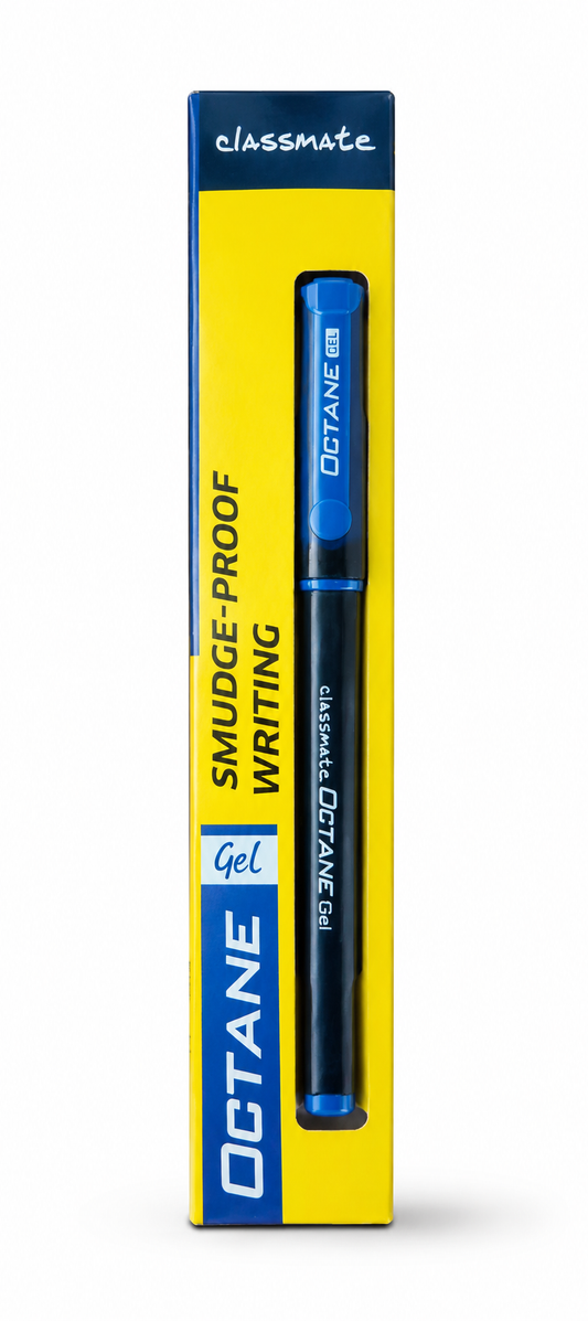 Classmate Octane Gel Pen Blue | Smooth & Bright Writing