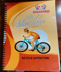 Dhanashree Rough Spiral Yellow Page Notebook – 400 Pages