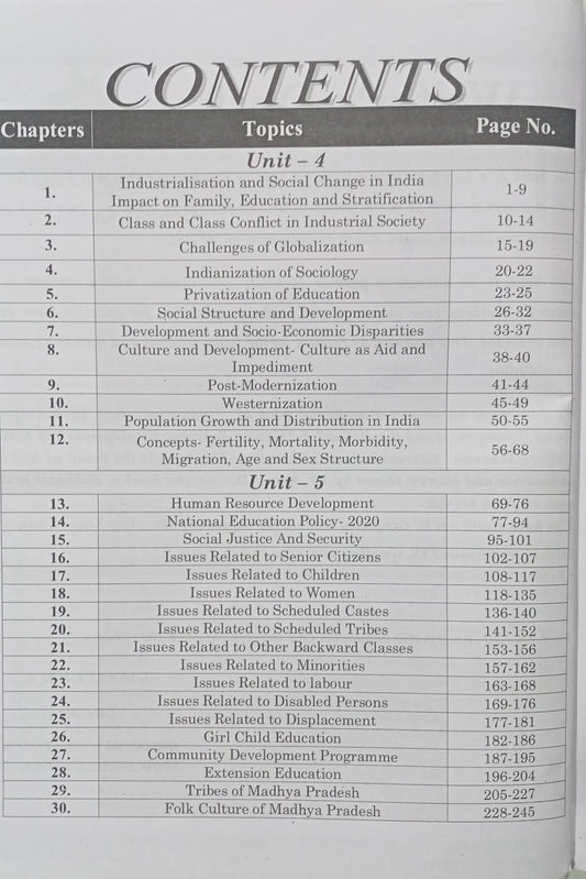 Nirman IAS – MPPSC Mains industrialization sanjay gupta  Unit 4 & 5  [English Medium]